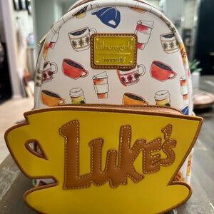 *RARE* NWT Gilmore Girls Lukes Loungefly Mini Backpack